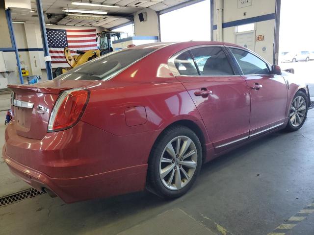 1LNHL9FT9AG605896 - 2010 LINCOLN MKS RED photo 3