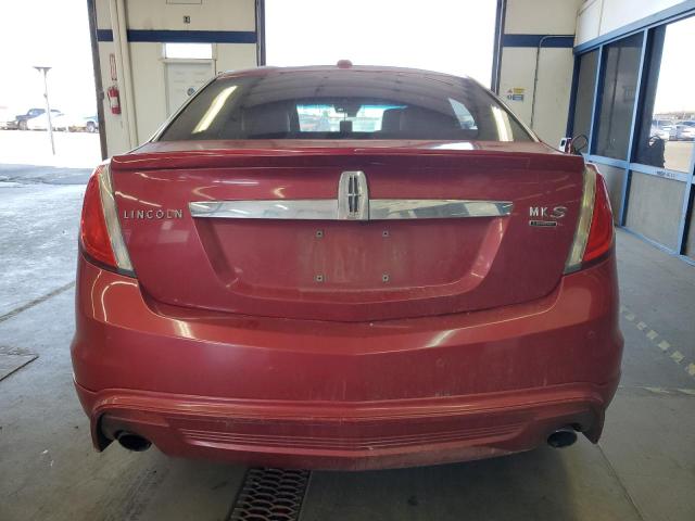 1LNHL9FT9AG605896 - 2010 LINCOLN MKS RED photo 6