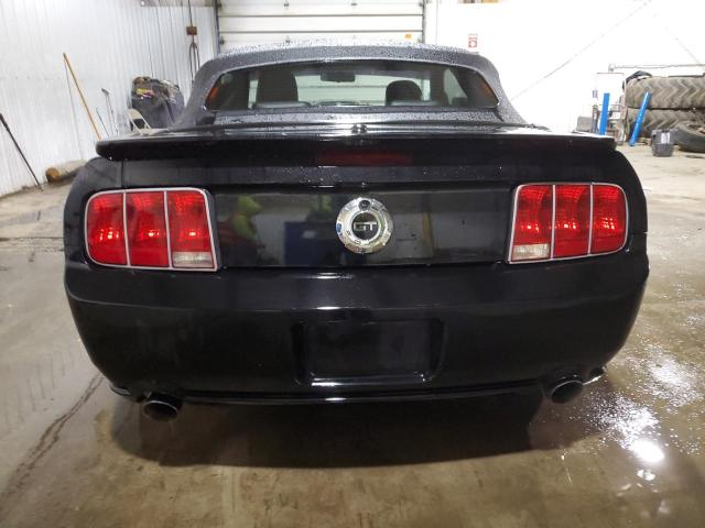 1ZVFT85H765228584 - 2006 FORD MUSTANG GT BLACK photo 6