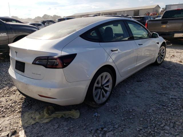 5YJ3E1EB1MF975239 - 2021 TESLA MODEL 3 თეთრი ფოტო 3