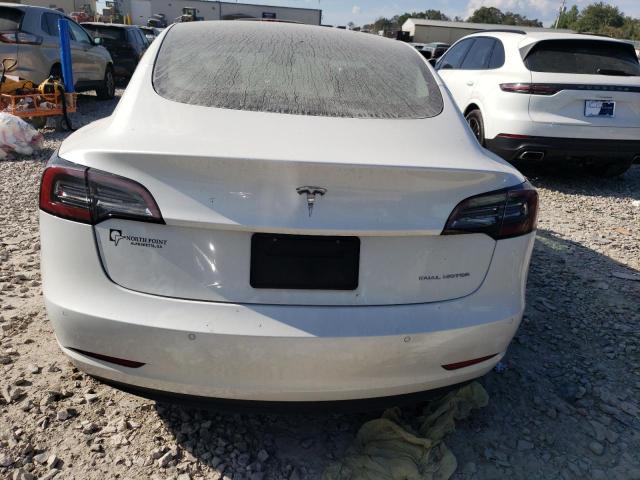 5YJ3E1EB1MF975239 - 2021 TESLA MODEL 3 თეთრი ფოტო 6