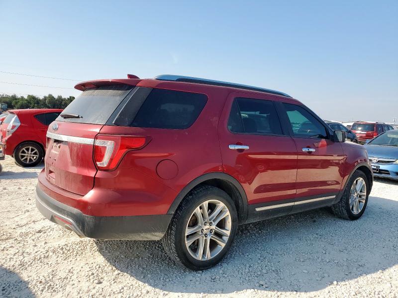 1FM5K7F86HGD98285 - 2017 FORD EXPLORER LIMITED Կարմիր լուսանկար 3