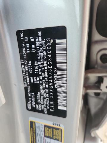 5XXGM4A76EG340023 - 2014 KIA OPTIMA LX Gümüş foto 13