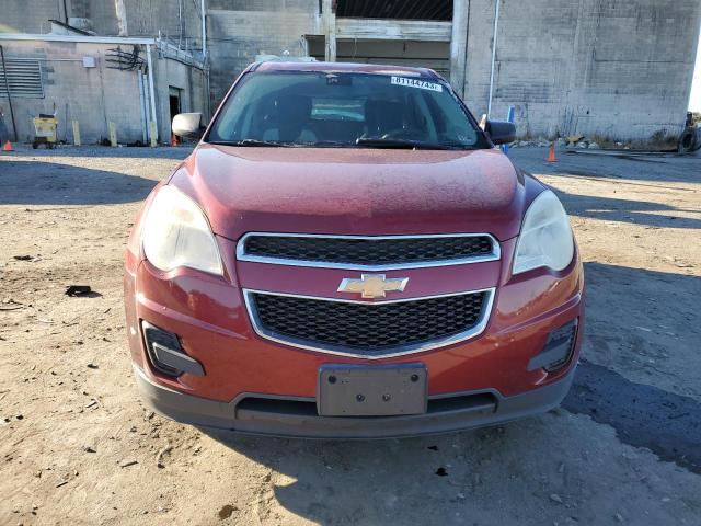 2CNFLCEWXA6355018 - 2010 CHEVROLET EQUINOX LS RED photo 5