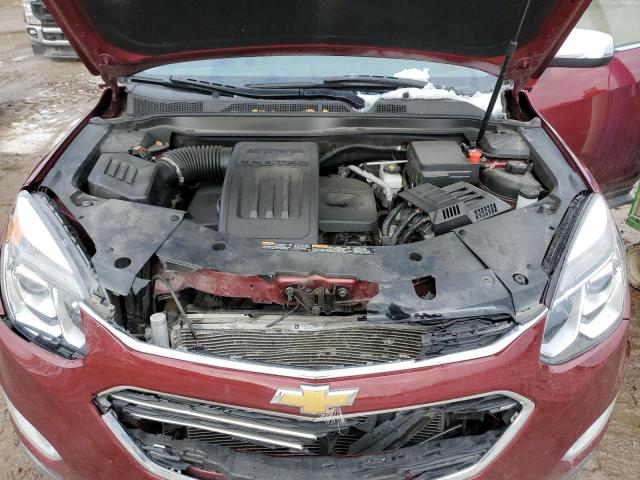 2GNALDEK8G6283804 - 2016 CHEVROLET EQUINOX LTZ BURGUNDY photo 12