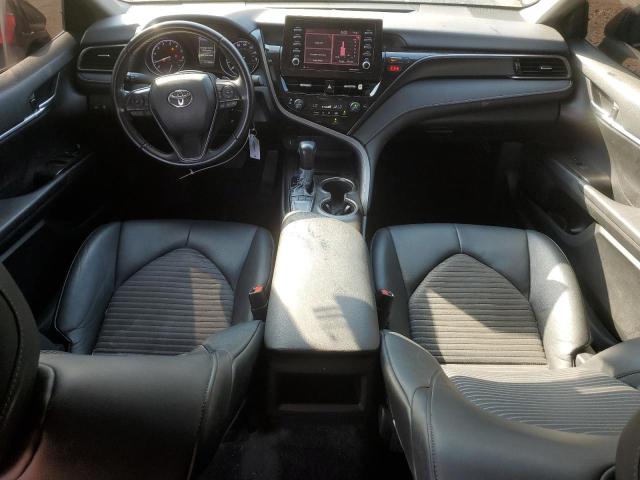 4T1G11AK6NU019228 - 2022 TOYOTA CAMRY SE წითელი ფოტო 8