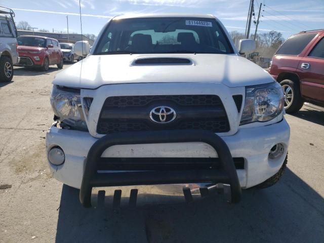 3TMLU4EN3BM072758 - 2011 TOYOTA TACOMA DOUBLE CAB WHITE photo 5