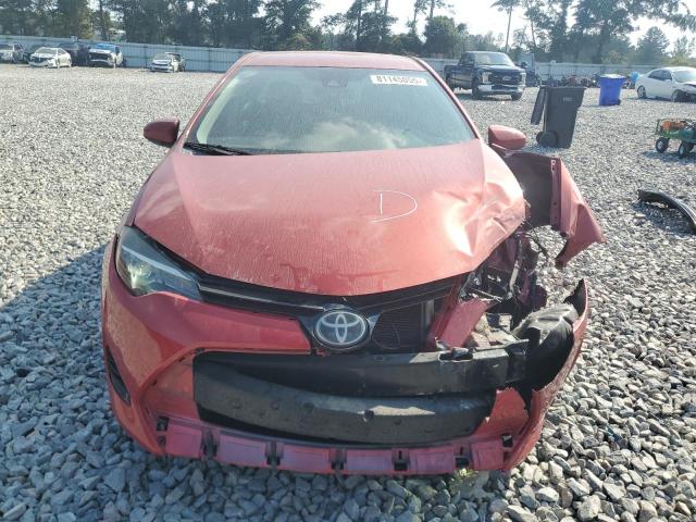 5YFBURHE8JP842710 - 2018 TOYOTA COROLLA L წითელი ფოტო 5