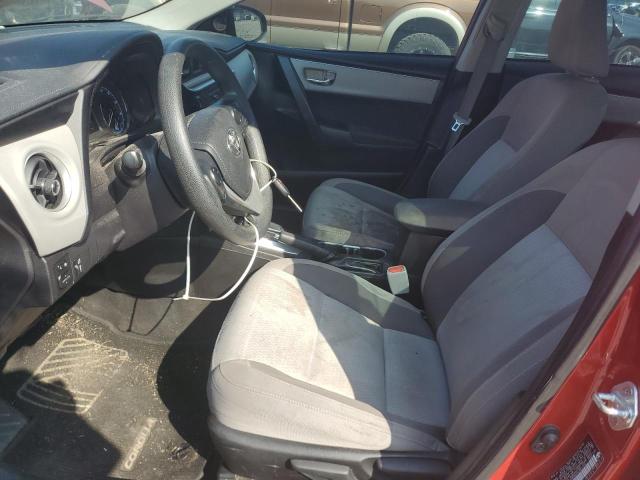 5YFBURHE8JP842710 - 2018 TOYOTA COROLLA L წითელი ფოტო 7