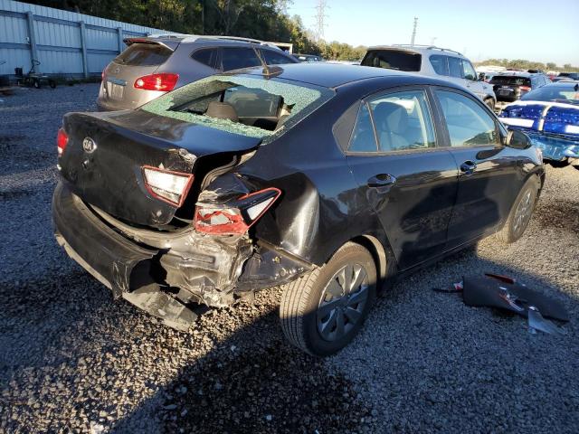 3KPA24AD9LE310117 - 2020 KIA RIO LX BLACK photo 3