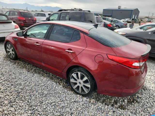 5XXGR4A68DG110233 - 2013 KIA OPTIMA SX RED photo 2