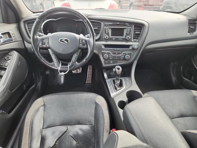 5XXGR4A68DG110233 - 2013 KIA OPTIMA SX RED photo 8