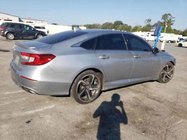 1HGCV1F30KA023752 - 2019 HONDA ACCORD SPORT Plata foto 3