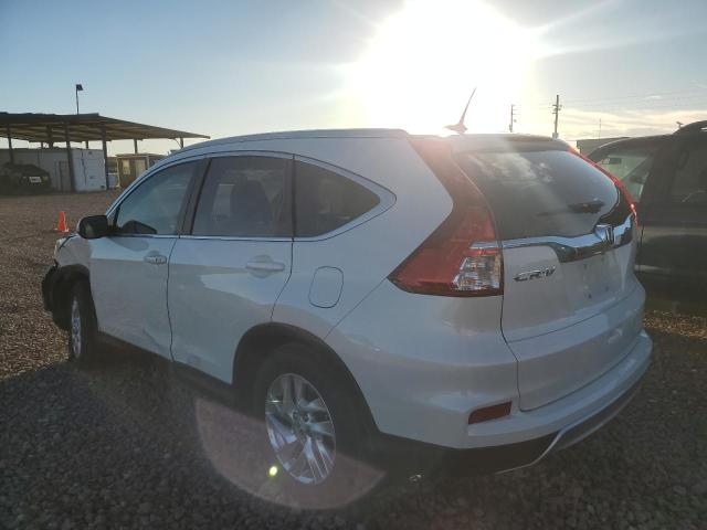 5J6RM3H70FL008048 - 2015 HONDA CR-V EXL WHITE photo 2