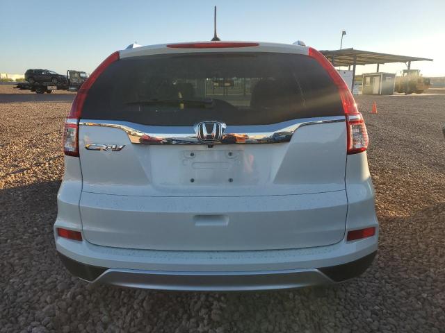 5J6RM3H70FL008048 - 2015 HONDA CR-V EXL WHITE photo 6