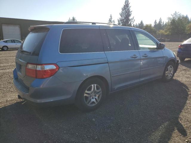 5FNRL38497B048180 - 2007 HONDA ODYSSEY EX Blau Foto 3