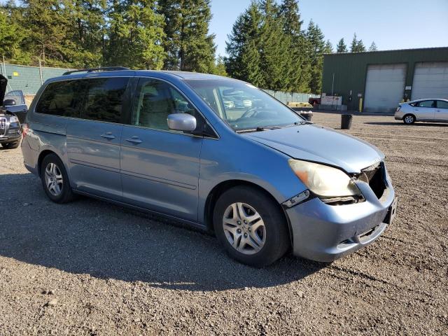 5FNRL38497B048180 - 2007 HONDA ODYSSEY EX Blau Foto 4