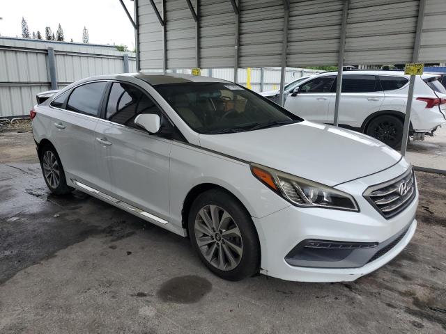 5NPE34AF9GH380878 - 2016 HYUNDAI SONATA SPORT თეთრი ფოტო 4