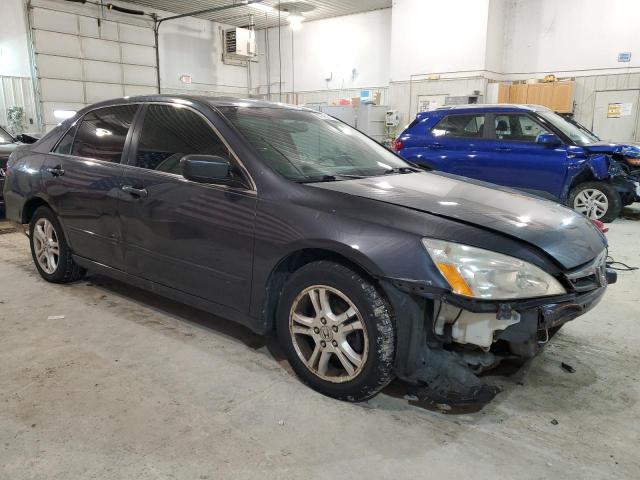 1HGCM56727A141404 - 2007 HONDA ACCORD EX BLUE photo 4