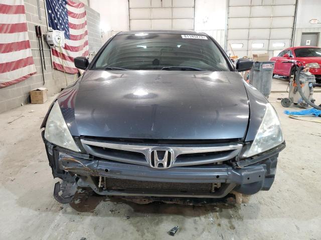 1HGCM56727A141404 - 2007 HONDA ACCORD EX BLUE photo 5