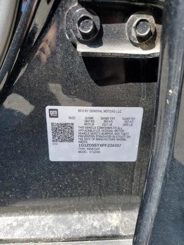 1G1ZD5STXPF234307 - 2023 CHEVROLET MALIBU LT Noir photo 12