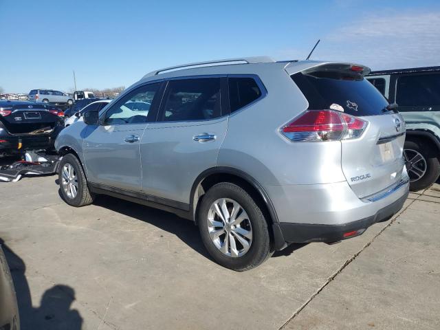 5N1AT2MT5EC861378 - 2014 NISSAN ROGUE S SILVER photo 2