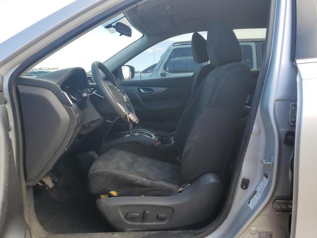 5N1AT2MT5EC861378 - 2014 NISSAN ROGUE S SILVER photo 7