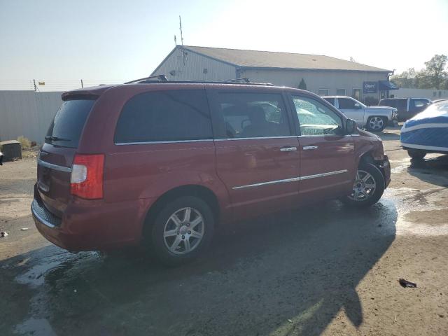 2C4RC1BG0CR119899 - 2012 CHRYSLER TOWN & COU TOURING BURGUNDY photo 3