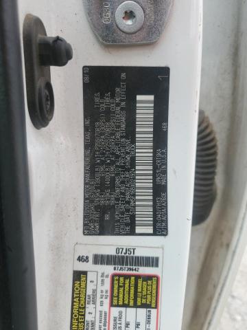 5TFRM5F16BX021924 - 2011 TOYOTA TUNDRA DOUBLE CAB SR5 WHITE photo 12