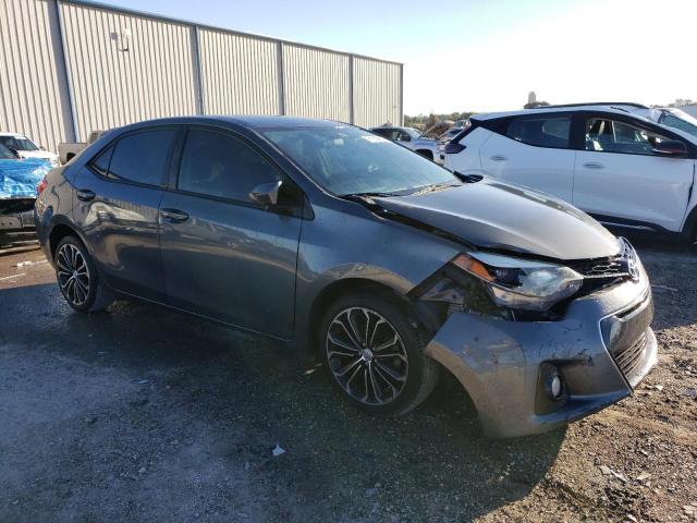 2T1BURHE7FC236466 - 2015 TOYOTA COROLLA L GRAY photo 4