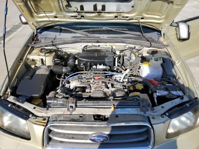 JF1SG65623H748362 - 2003 SUBARU FORESTER 2.5XS Qəhvəyi foto 12