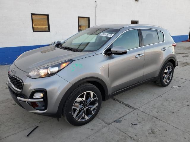 KNDPNCAC0L7659461 - 2020 KIA SPORTAGE EX GRAY photo 1