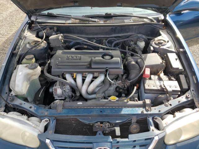 2T1BR12E71C459806 - 2001 TOYOTA COROLLA CE BLUE photo 11