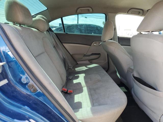 2HGFB2E54CH511586 - 2012 HONDA CIVIC LX ლურჯი ფოტო 10