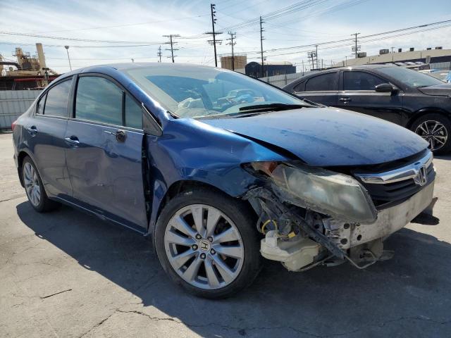 2HGFB2E54CH511586 - 2012 HONDA CIVIC LX ლურჯი ფოტო 4