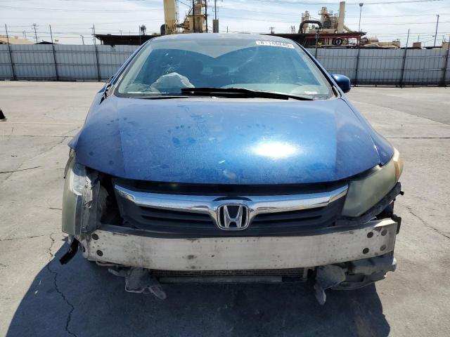 2HGFB2E54CH511586 - 2012 HONDA CIVIC LX ლურჯი ფოტო 5