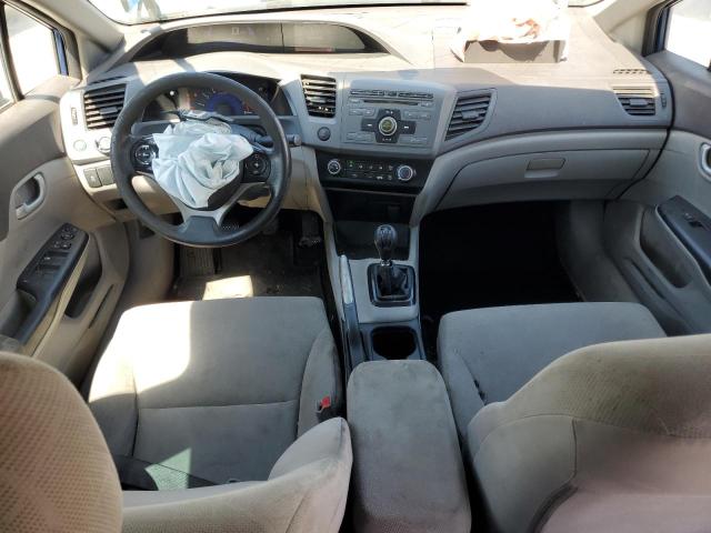 2HGFB2E54CH511586 - 2012 HONDA CIVIC LX ლურჯი ფოტო 8