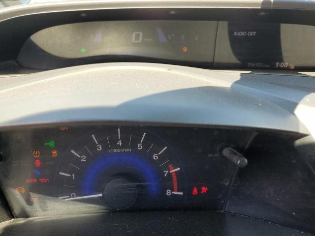2HGFB2E54CH511586 - 2012 HONDA CIVIC LX ლურჯი ფოტო 9