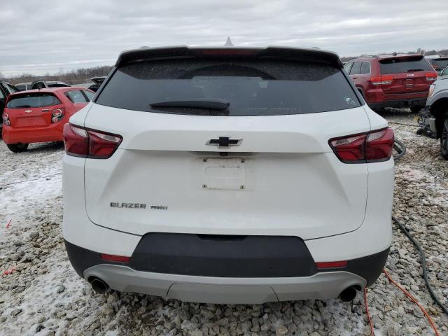 3GNKBHRSXLS623104 - 2020 CHEVROLET BLAZER 2LT WHITE photo 6