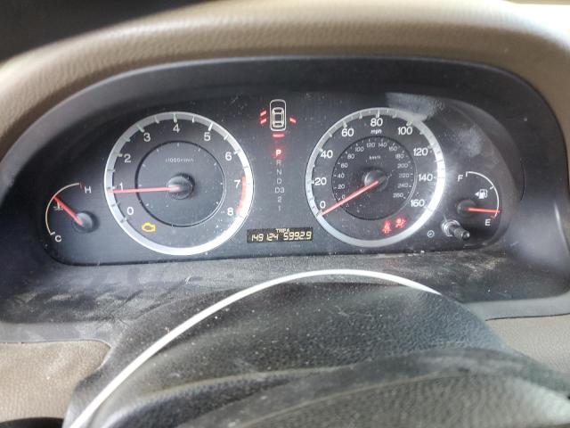 JHMCP26498C073956 - 2008 HONDA ACCORD LXP WHITE photo 9