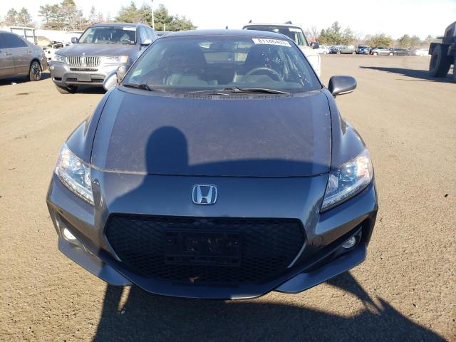 JHMZF1C61GS001005 - 2016 HONDA CR-Z EX GRAY photo 5