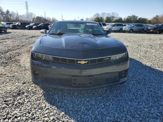 2G1FC1E39E9152844 - 2014 CHEVROLET CAMARO LT BLUE photo 5