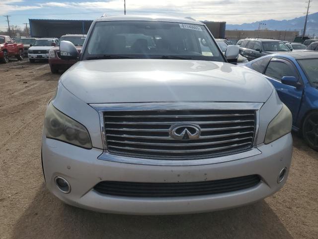 JN8AZ2NC5C9318015 - 2012 INFINITI QX56 SILVER photo 5