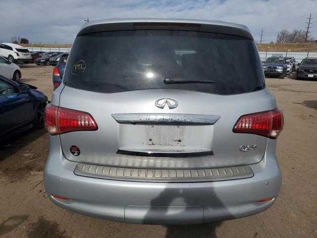 JN8AZ2NC5C9318015 - 2012 INFINITI QX56 SILVER photo 6