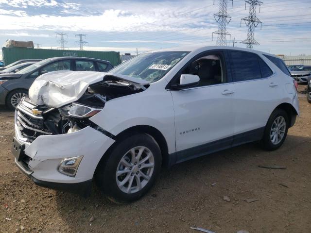 3GNAXKEV8LS604111 - 2020 CHEVROLET EQUINOX LT WHITE photo 1