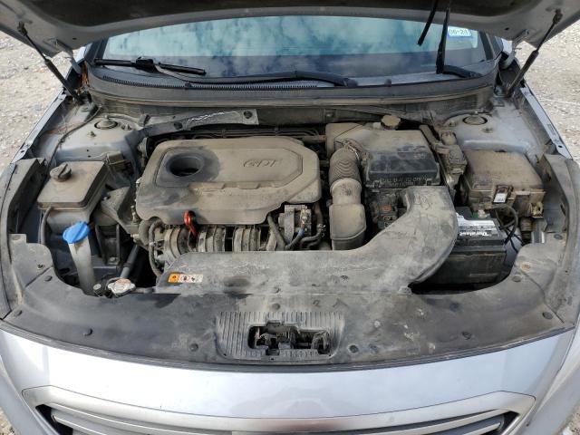 5NPE24AF5HH594433 - 2017 HYUNDAI SONATA SE SILVER photo 11