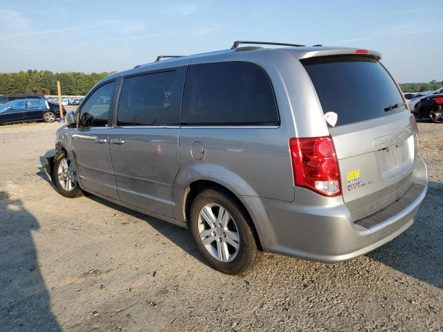 2C4RDGDG6DR683717 - 2013 DODGE GRAND CARAVAN CREW SILVER photo 2