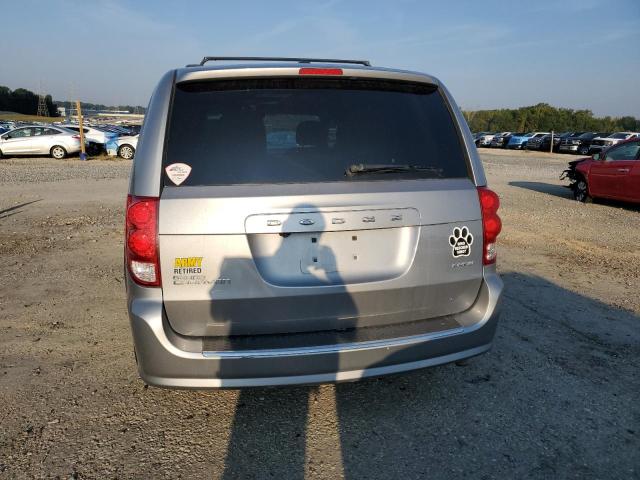 2C4RDGDG6DR683717 - 2013 DODGE GRAND CARAVAN CREW SILVER photo 6