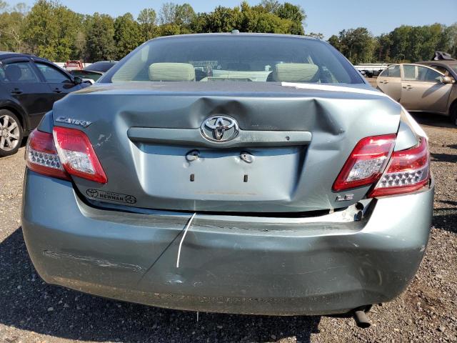 4T1BF3EKXBU762407 - 2011 TOYOTA CAMRY BASE GREEN photo 6