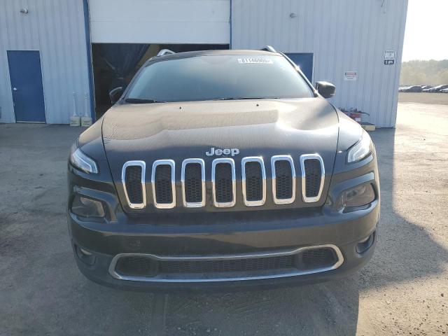 1C4PJMDS7EW180385 - 2014 JEEP CHEROKEE LIMITED BLACK photo 5